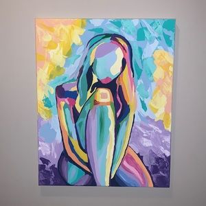 Painting acrylic on canvas original